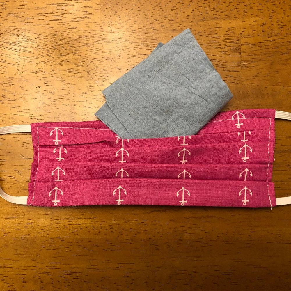 Facemask, Adult size, pocket for filter